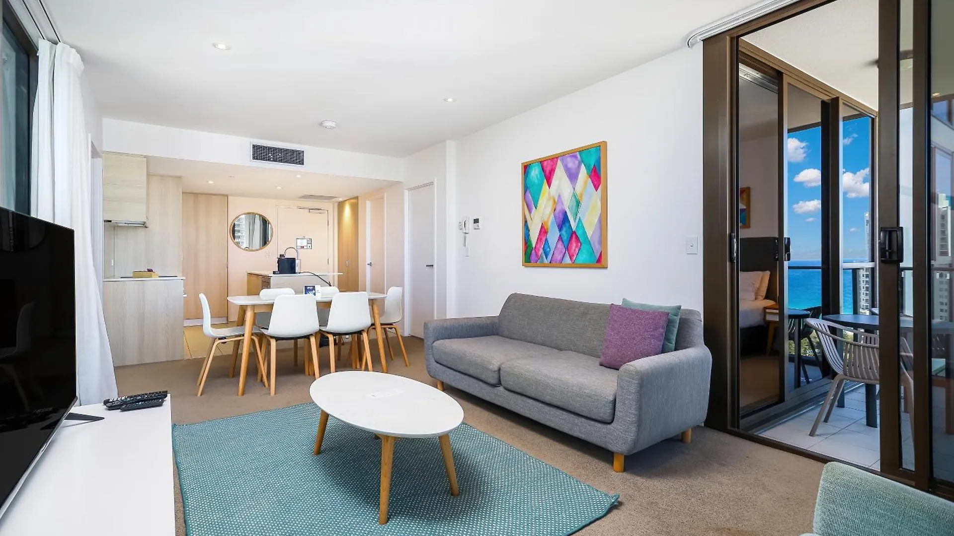 Broadbeach Oceanview Apartment Level 26 With Carpark - 4 Mins Walk To The Beach Gold Coast Austrália